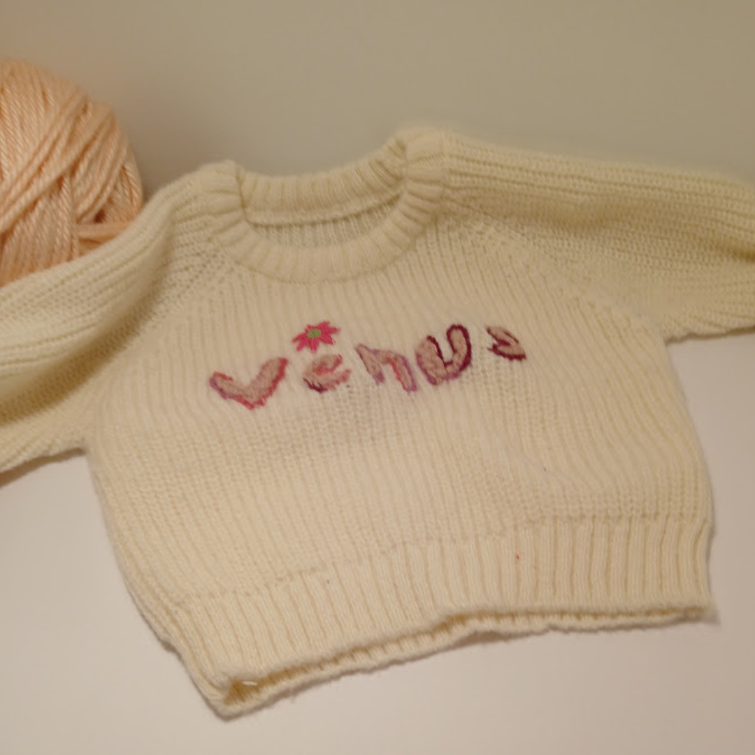 Personalized Baby & Toddler Sweater – Handmade Heirloom Gift