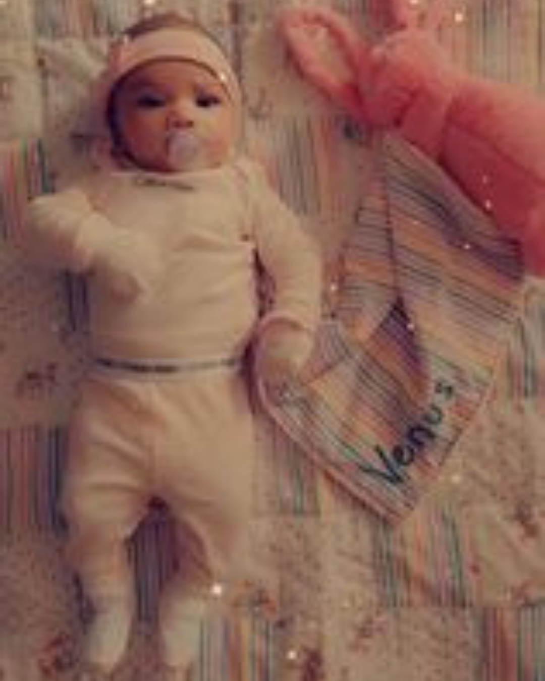 Handmade Bunny Lovey Blankie – Custom Heirloom Security Blanket with Plushie