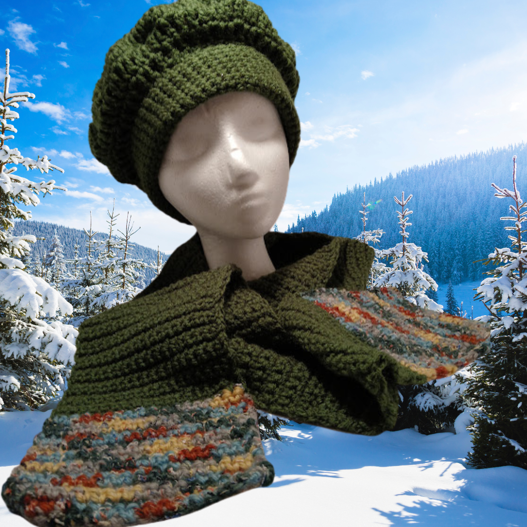 Hat and Scarf Set