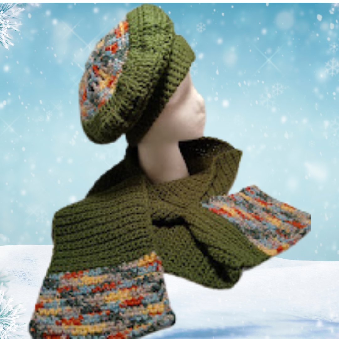 Hat and Scarf Set